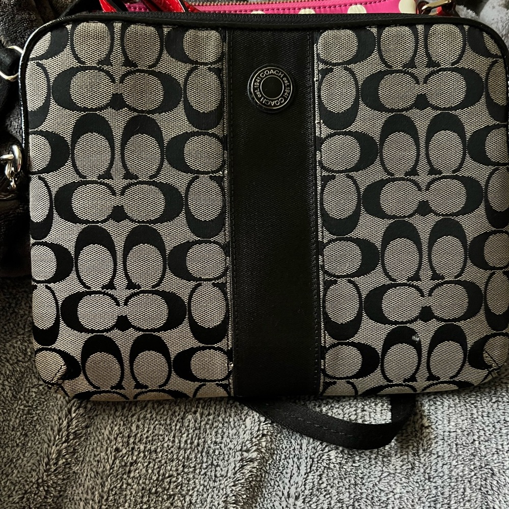 Coach computer laptops purse